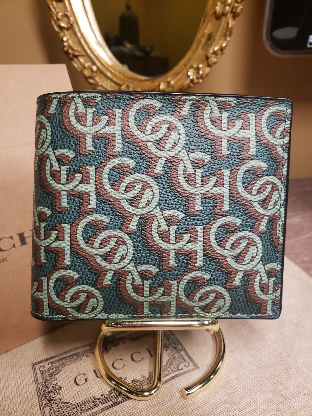 Coach Men's Signature Monogram Wallet w/ Removable Insert NWT! - Picture 3 of 9